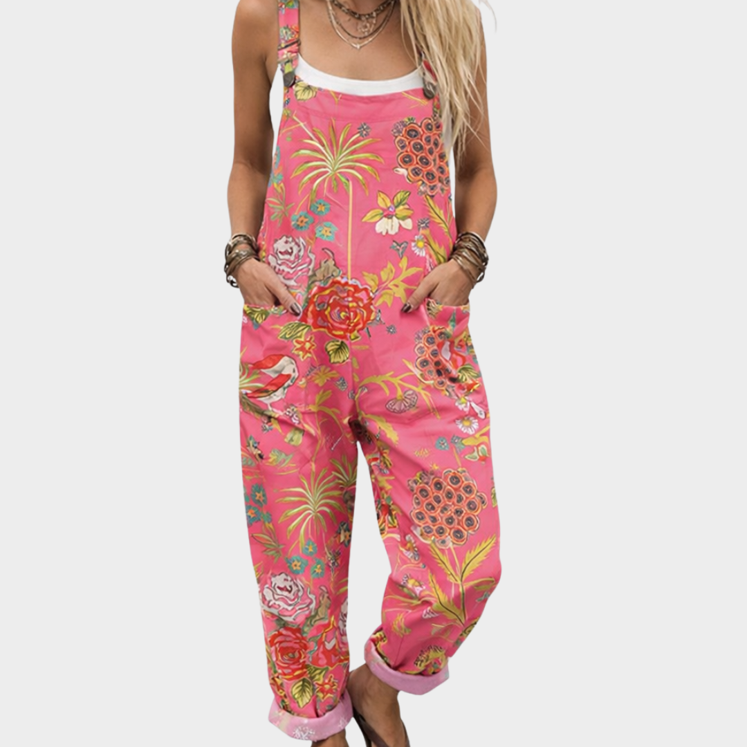 Kärt | Comfortable Printed Jumpsuit