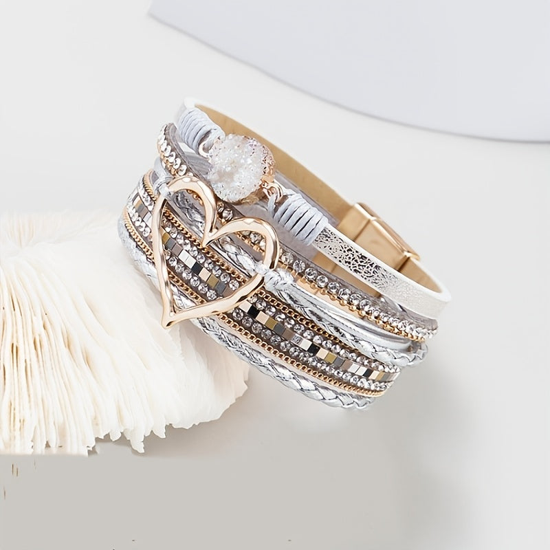 Boho Multilayer Leather Bracelet