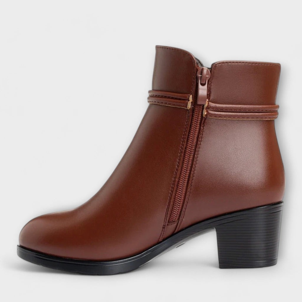 Asta | Elegant Winter Boots with Zip