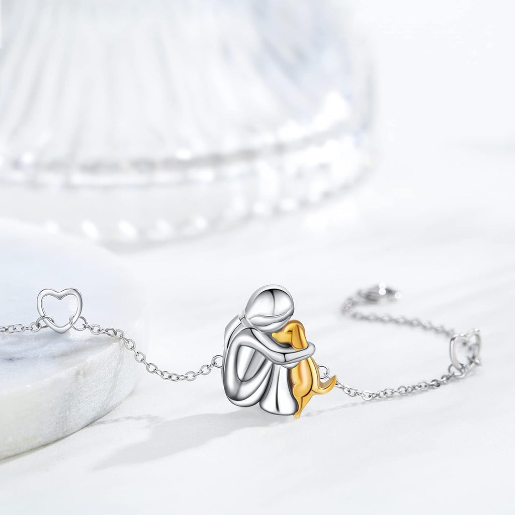 Elisa | Puppy Pendant Bracelet