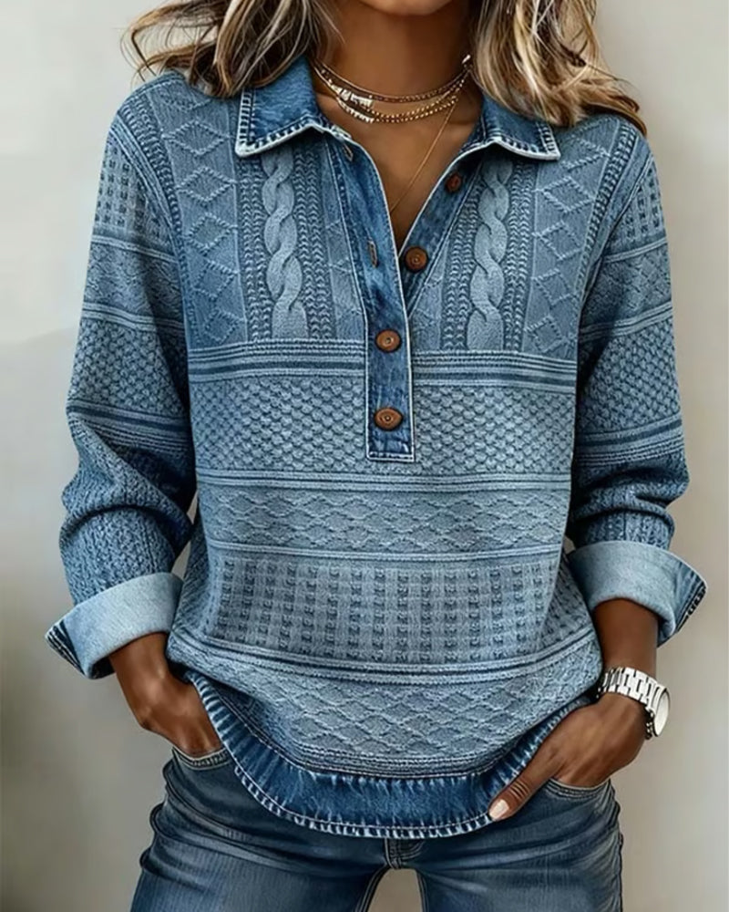 Modern Polo Neck Jumper