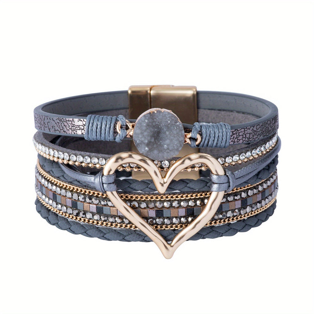 Boho Multilayer Leather Bracelet