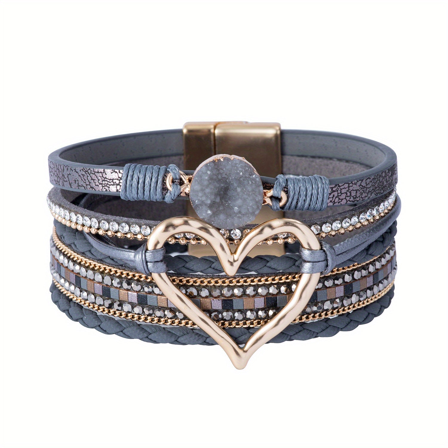 Boho Multilayer Leather Bracelet