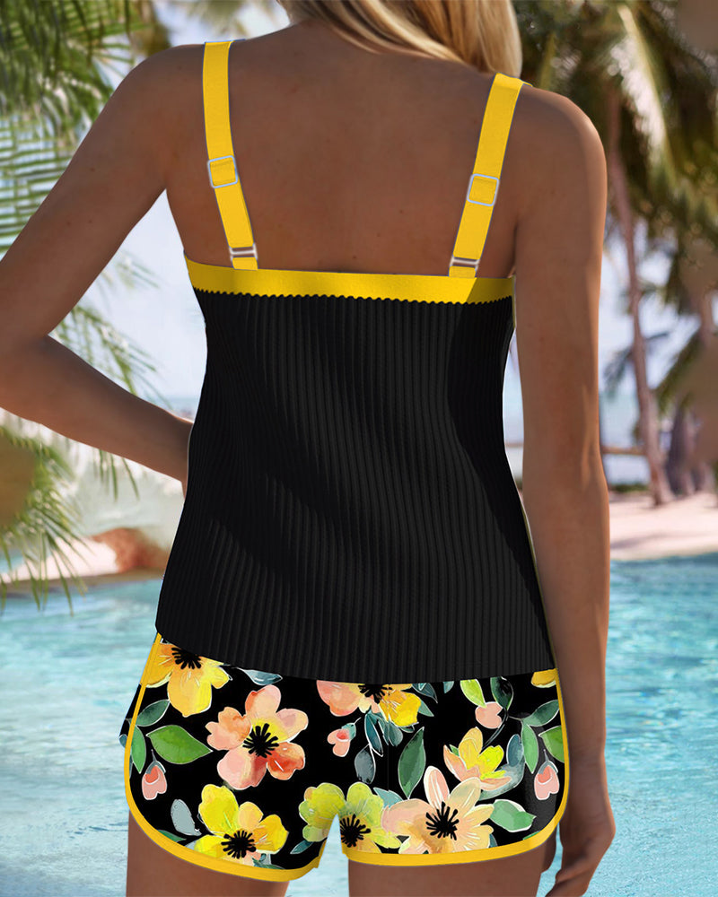 Aitana™ | Elegant Two-Piece Tankini Set
