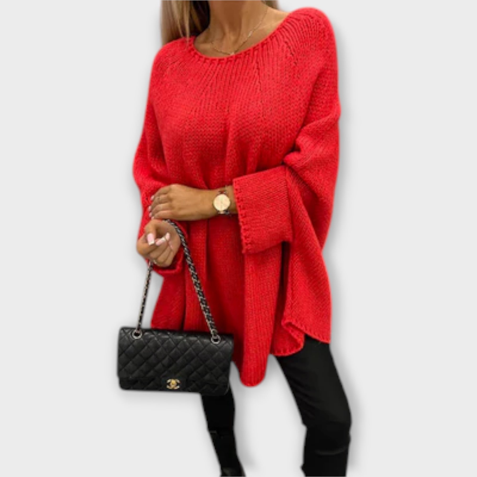 Isabel | Elegant Women's Sweater with Round Neck