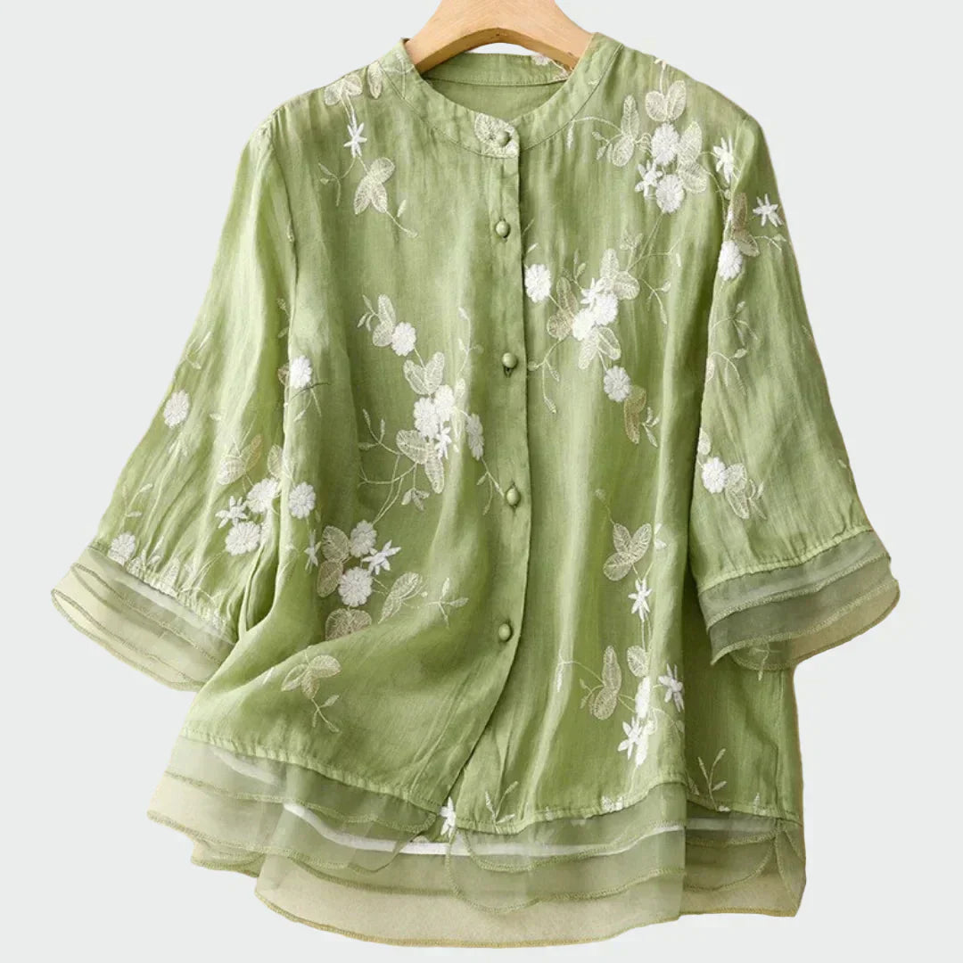 Linnea | Embroidered Plus