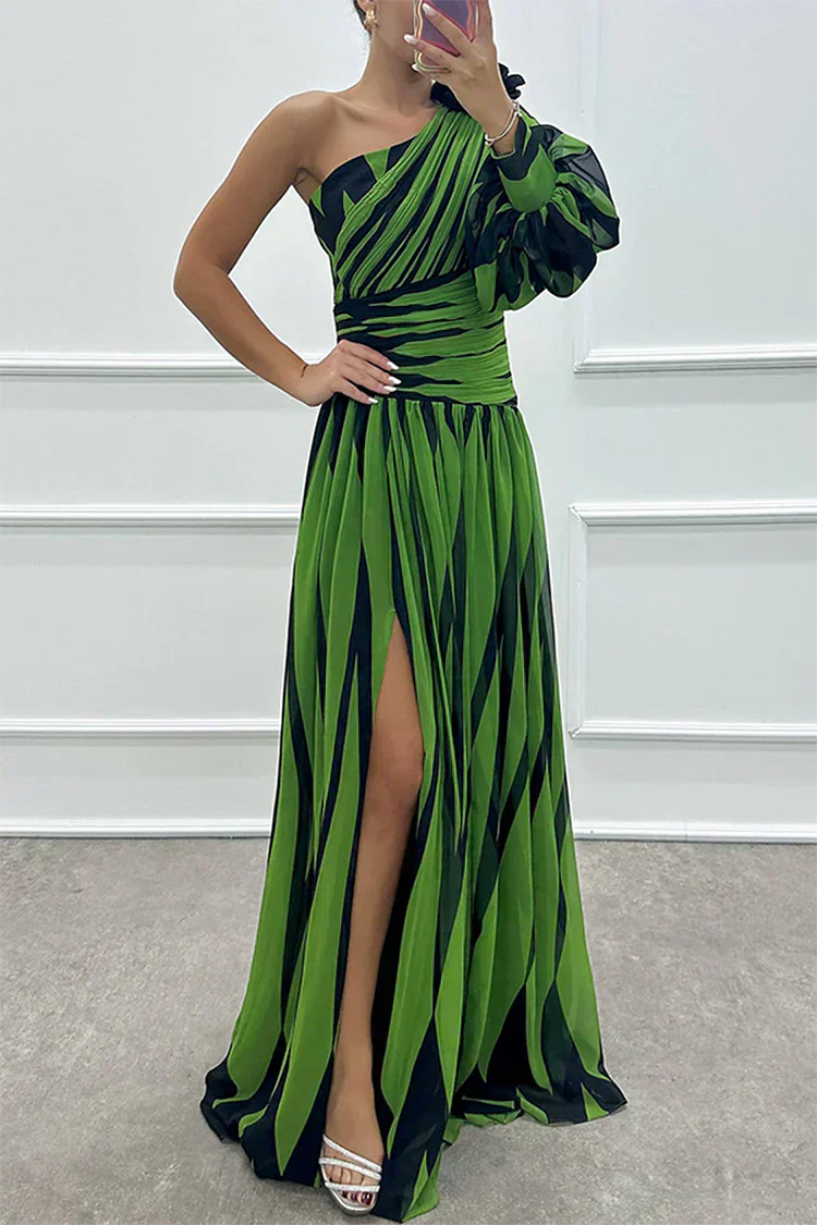 Fenna | Elegant Long Dresses with One Shoulder