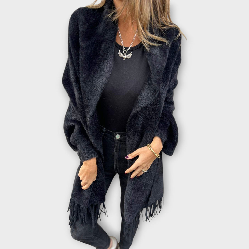 Maris | Tailored Fringed Wrap