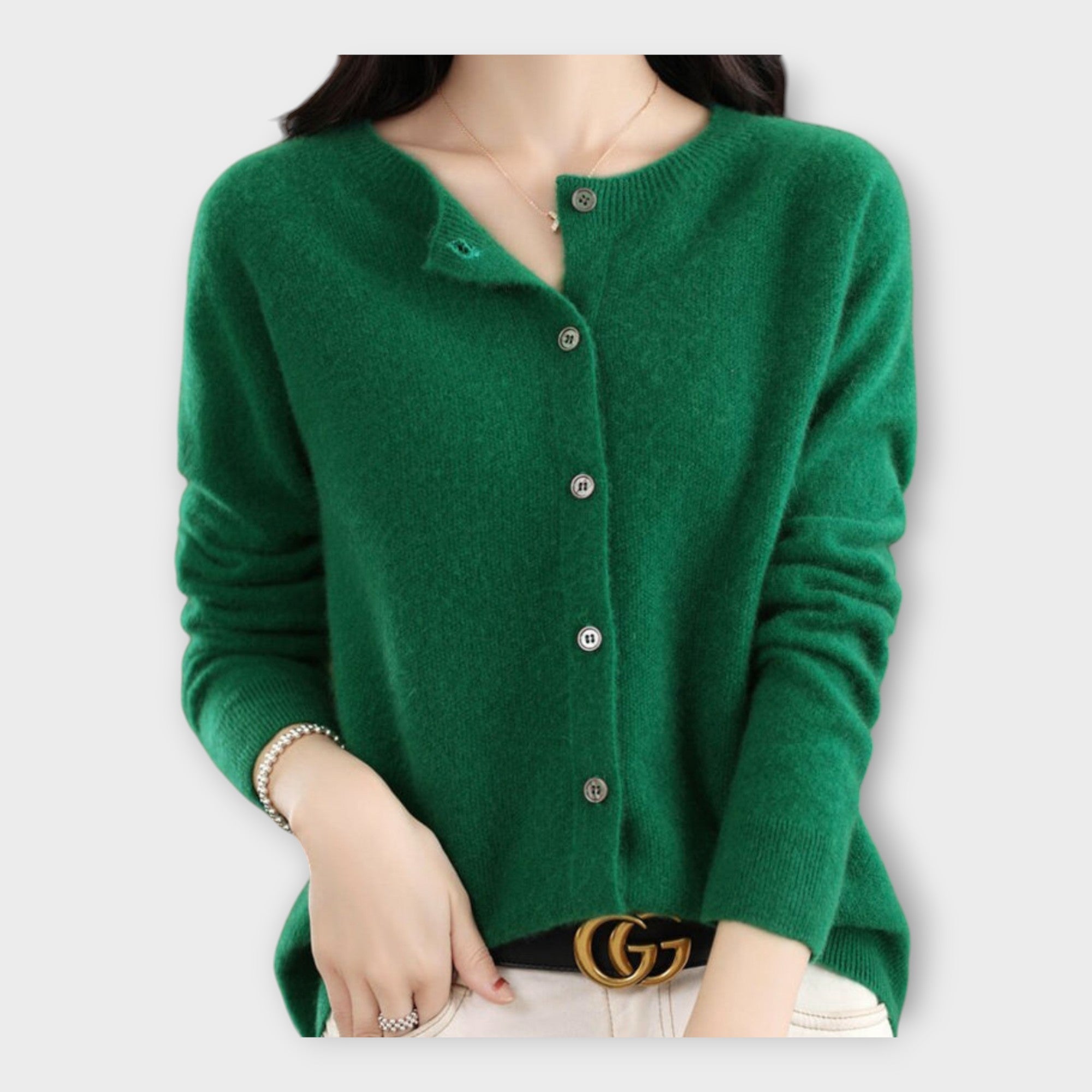 Eha | Elegant Button Cardigan