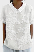 Alma | Blouse with Lily Collar