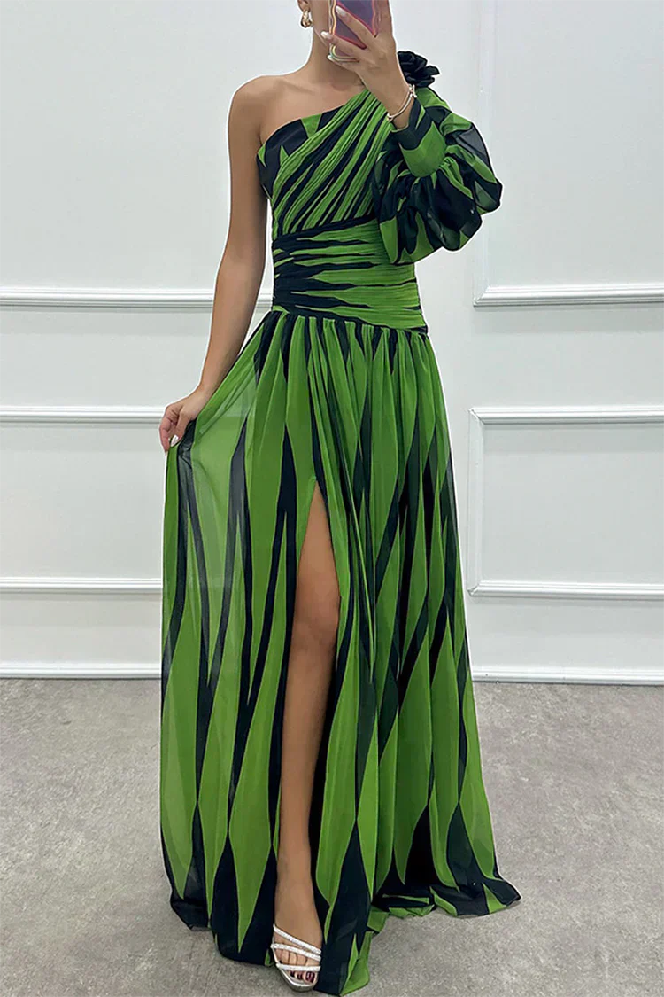 Fenna | Elegant Long Dresses with One Shoulder