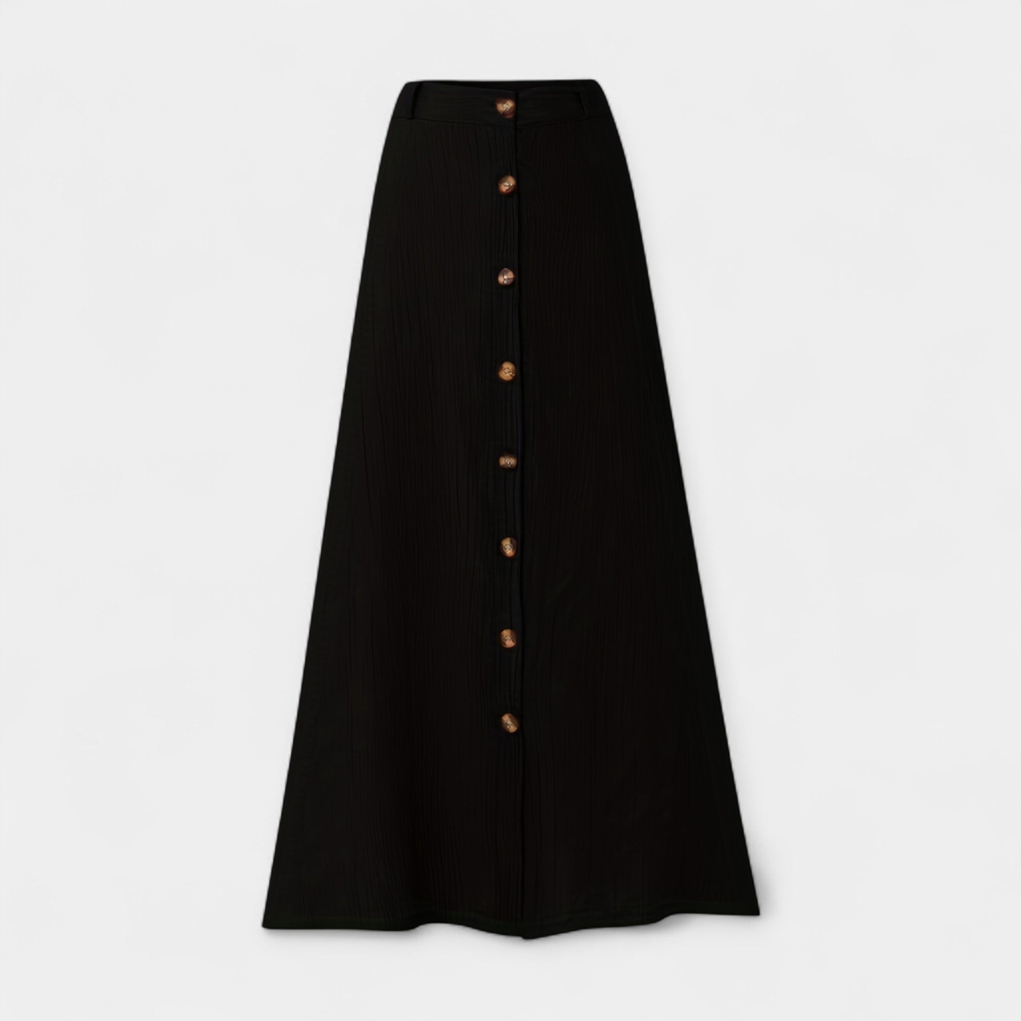Alicia | Sheer Midi Skirt with Torn Detail