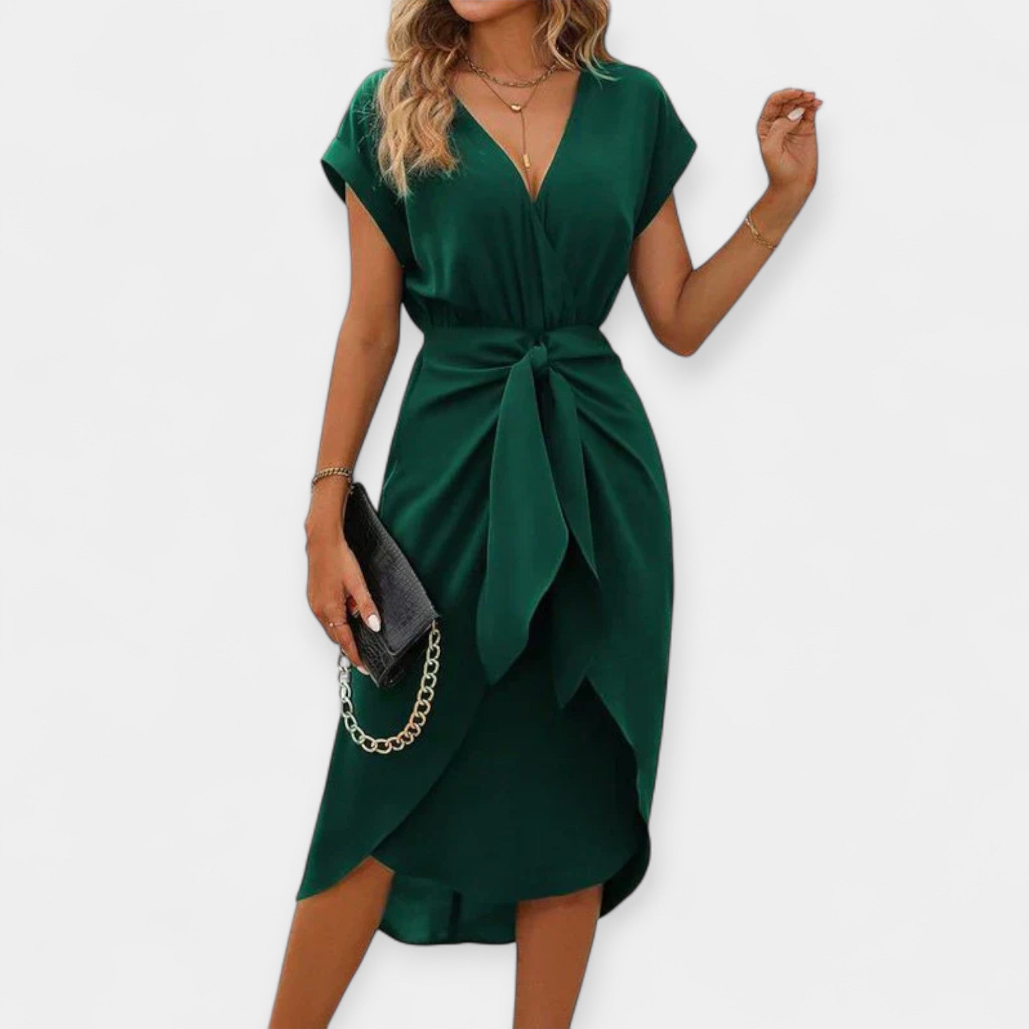 Malle | Green Midi Dress