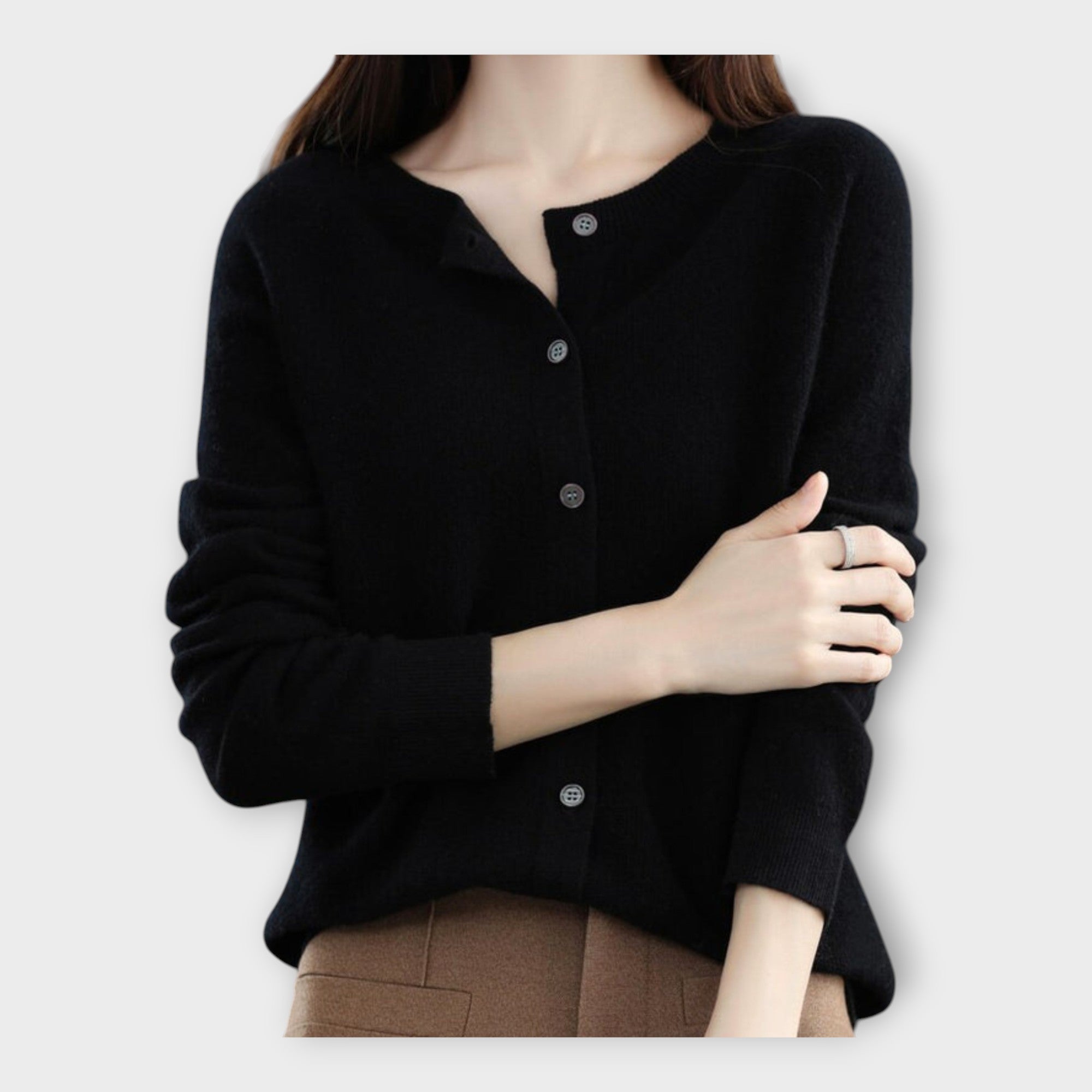 Eha | Elegant Button Cardigan