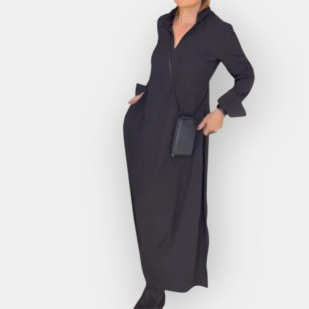 Oilyme | Wide-Line Dress