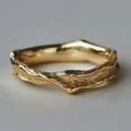 Hammered Gold Ring™ – Vintage Style