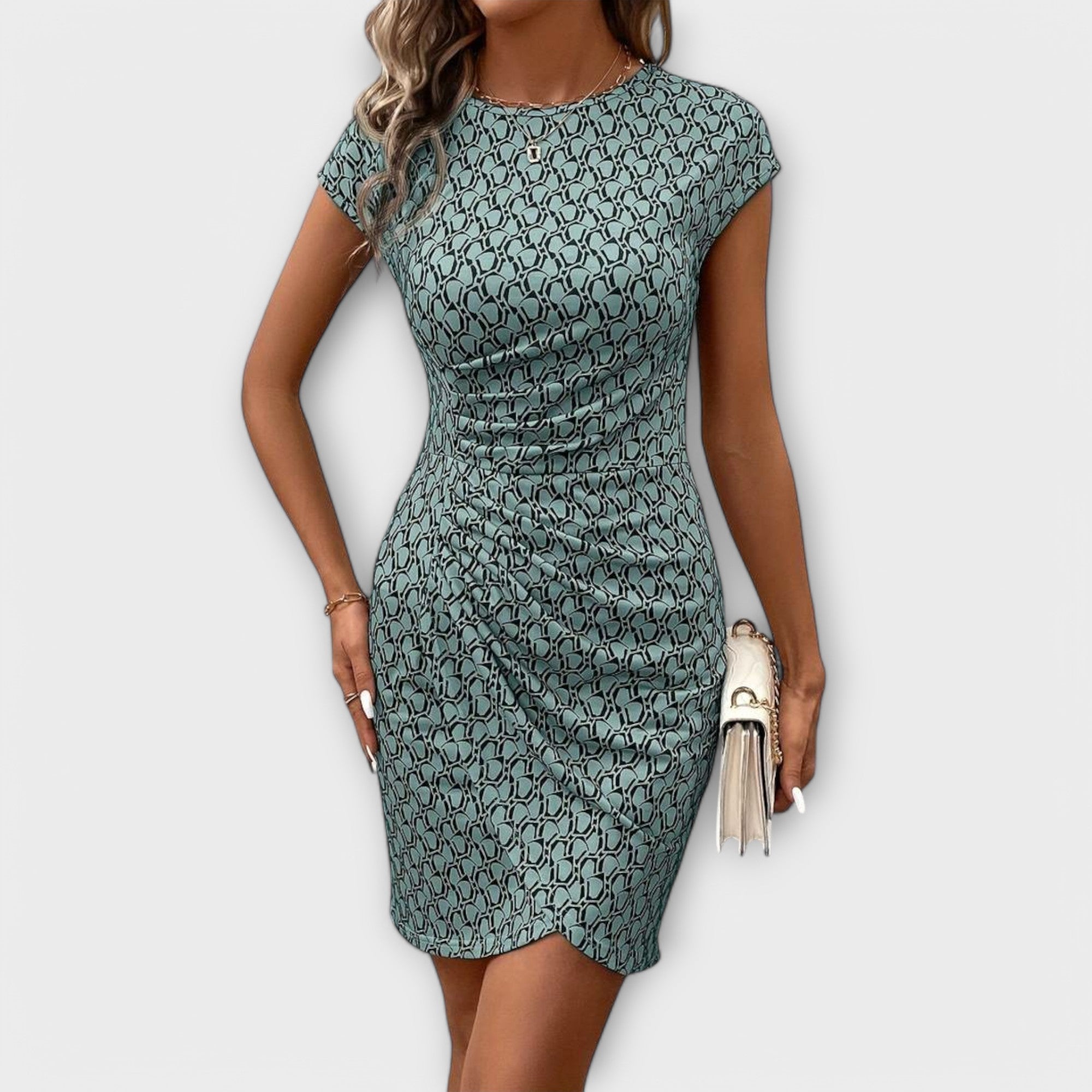 Patrícia | Short Sleeve Tulip Dress