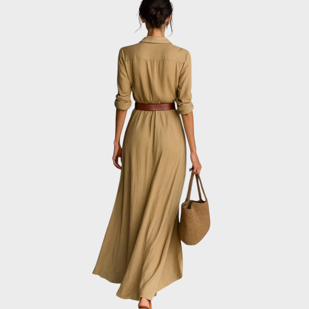 Julia | Long Maxi Dress with Long Sleeves