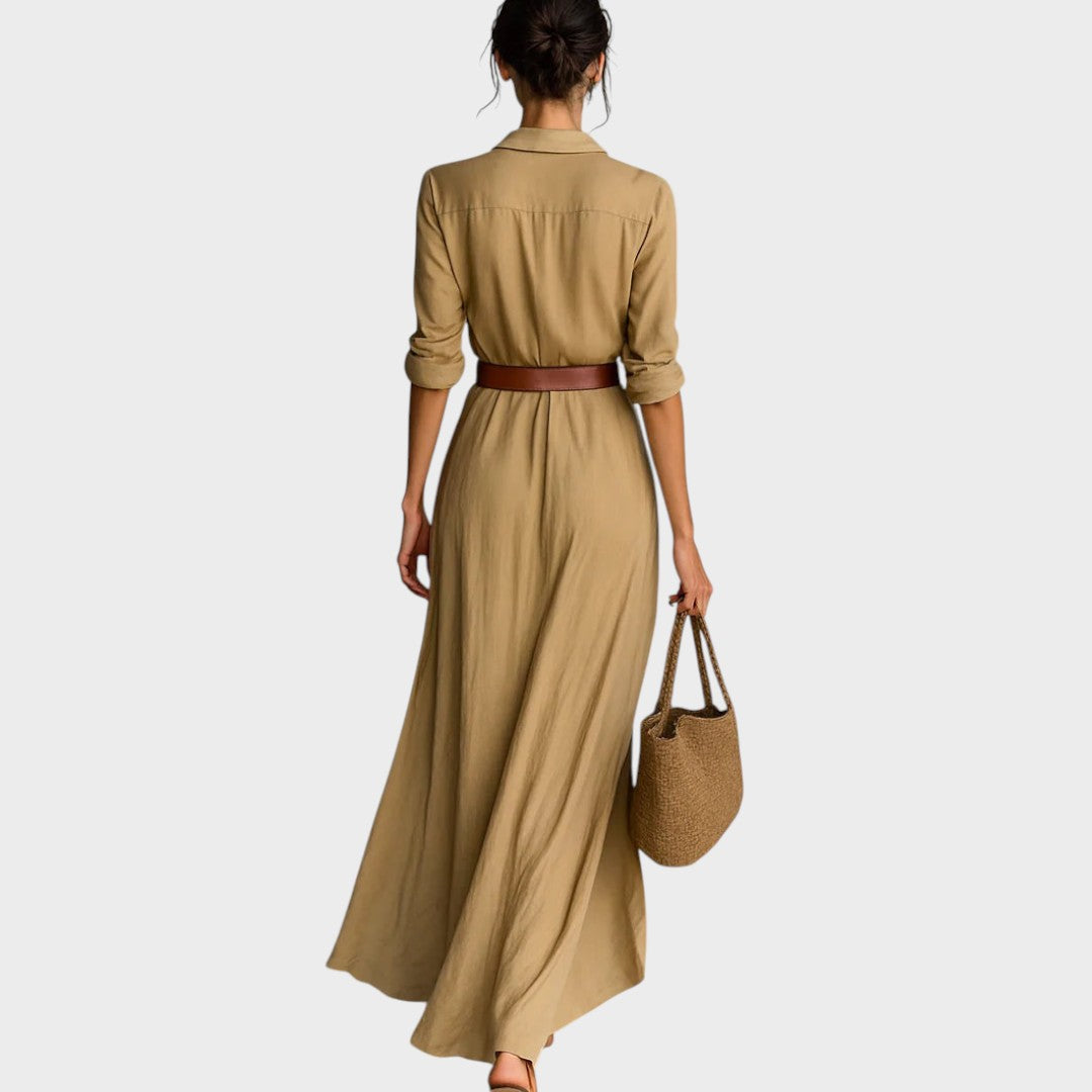 Julia | Long Maxi Dress with Long Sleeves