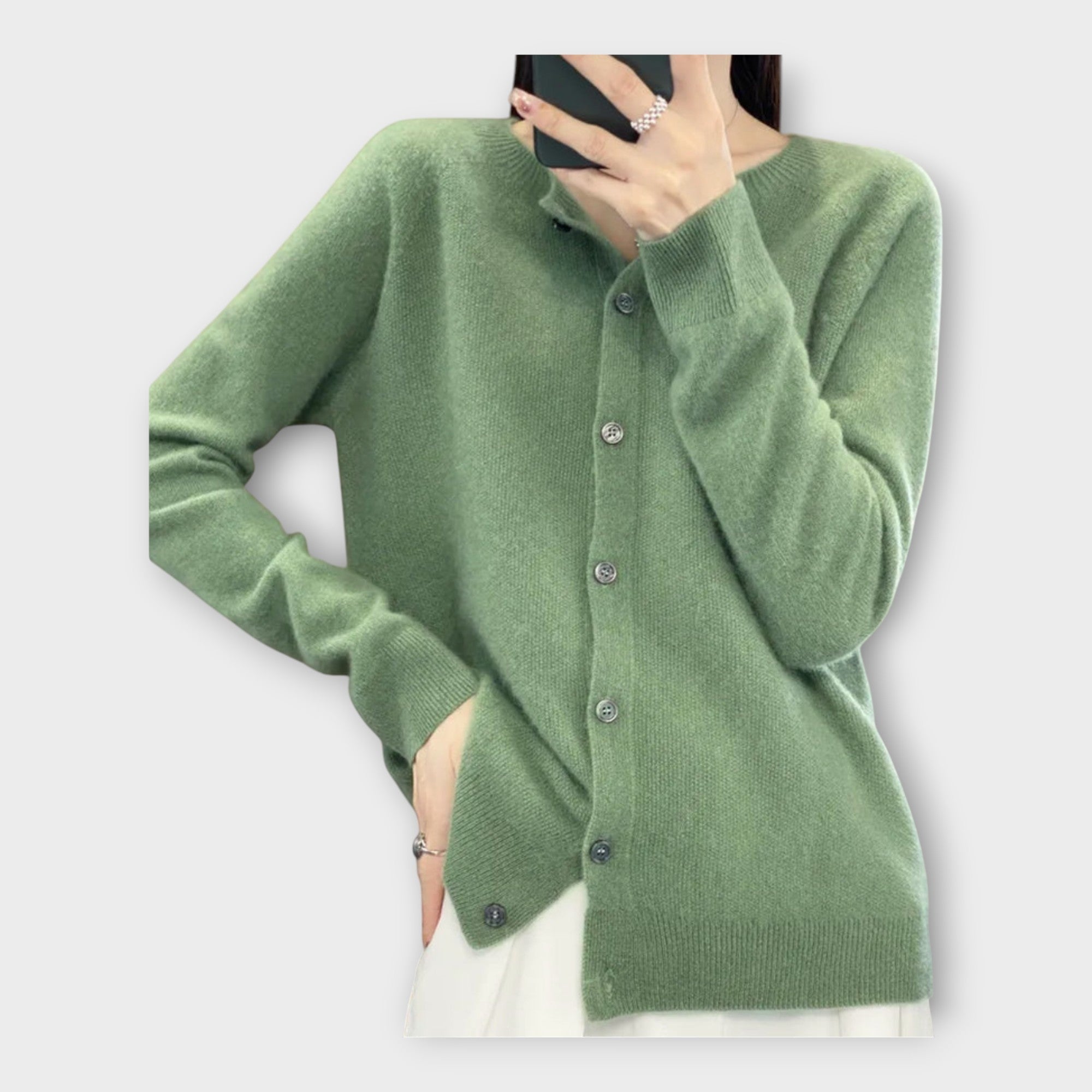 Eha | Elegant Button Cardigan