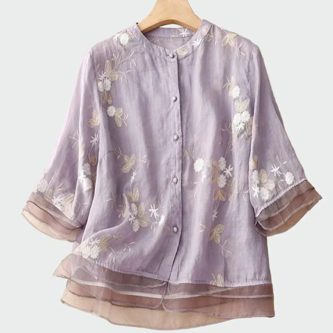 Linnea | Embroidered Plus