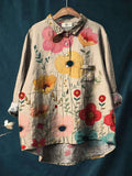 Mila | Women's Floral-Inspired Casual Shirt