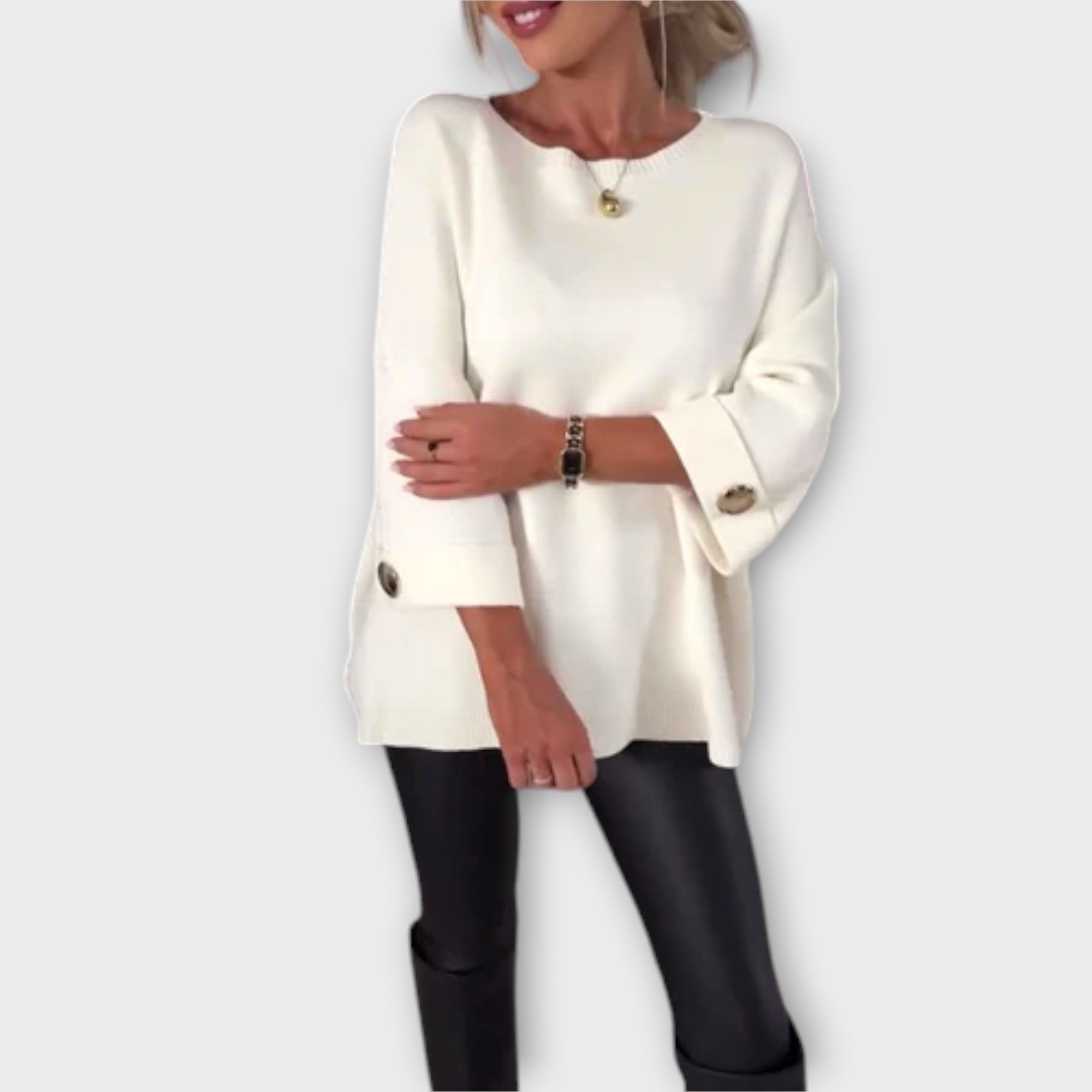 Isabella | Elegant Knitted Blouse