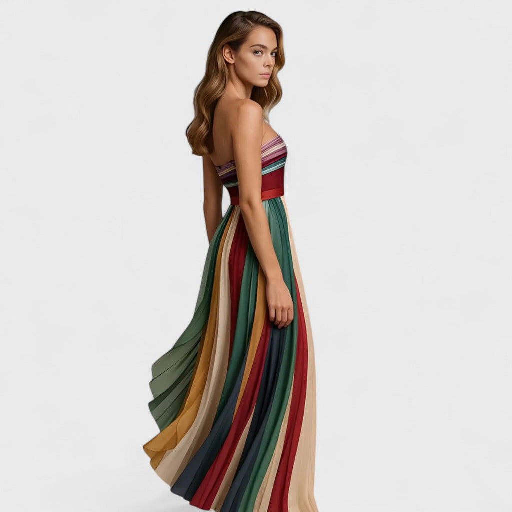 Renata | Colourful Sleeveless Dress