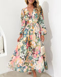 Celine | Women's Dress with Floral Pattern