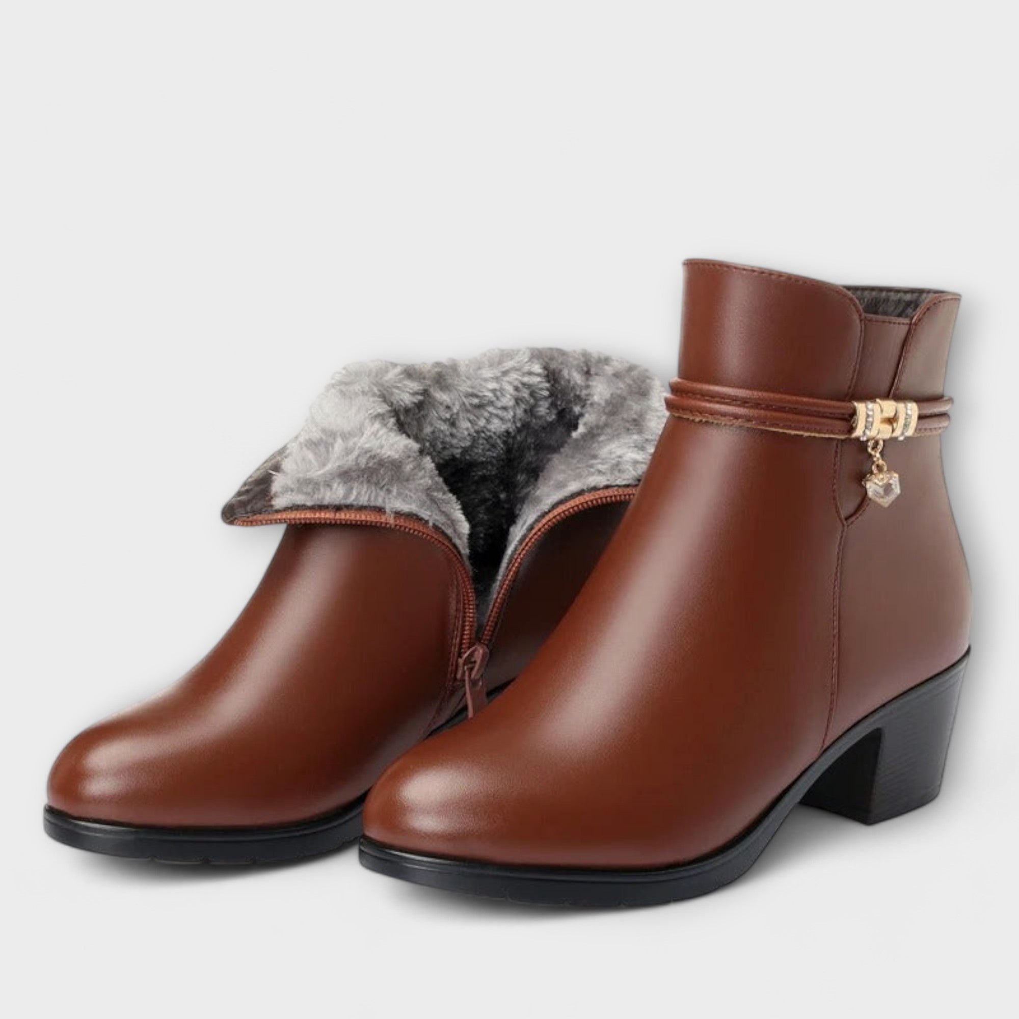 Asta | Elegant Winter Boots with Zip