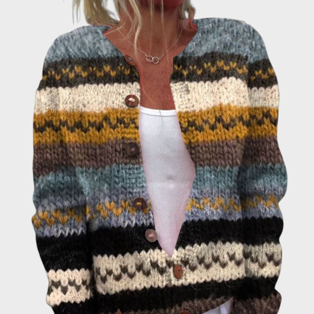 Eva | Autumn Floral Sweater