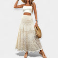 Samira | Midi lace skirt