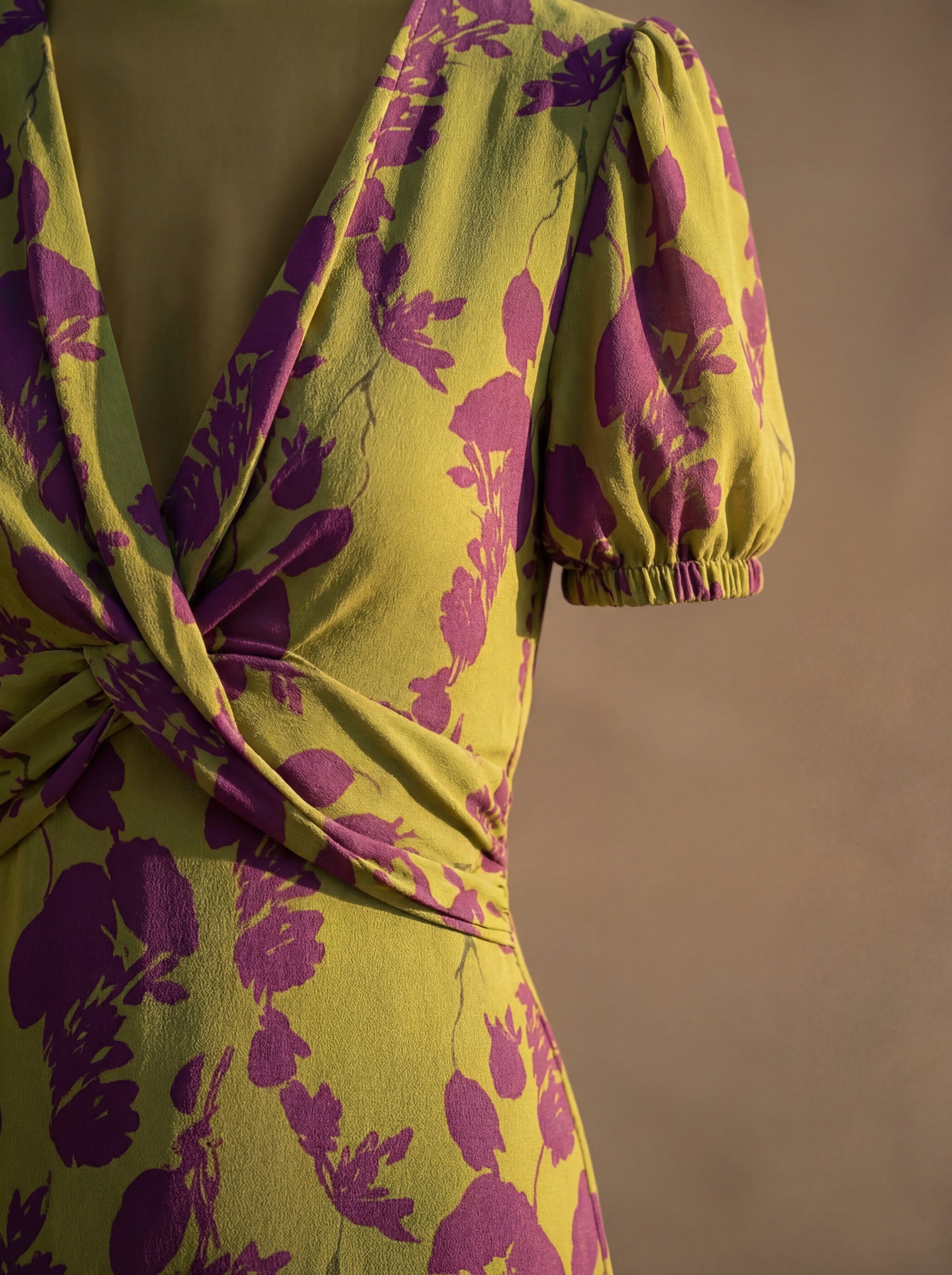 Maxi Floral Dress with Fluid Fit