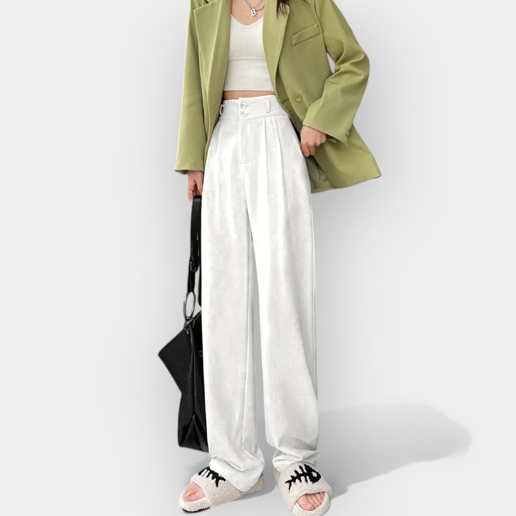 Jade | Wide Trousers in Korean Style