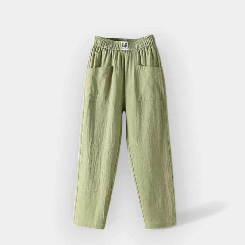 Renata | Linen Comfortable Trousers