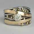 Gold-Plated Inlay Ring™ – Vintage Shine