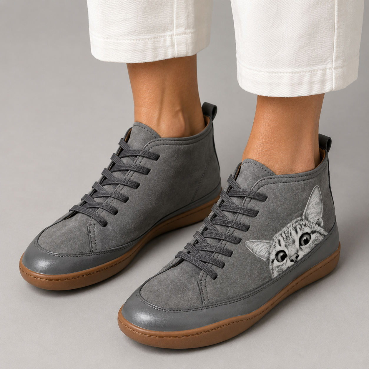 Anna | Stivaletti Casual con Stampa Artistica