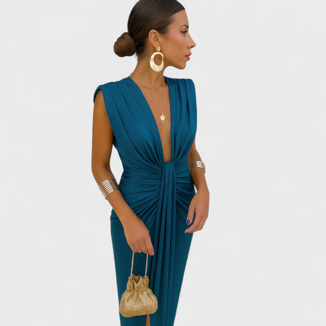 Julia | Open Neckline Dress
