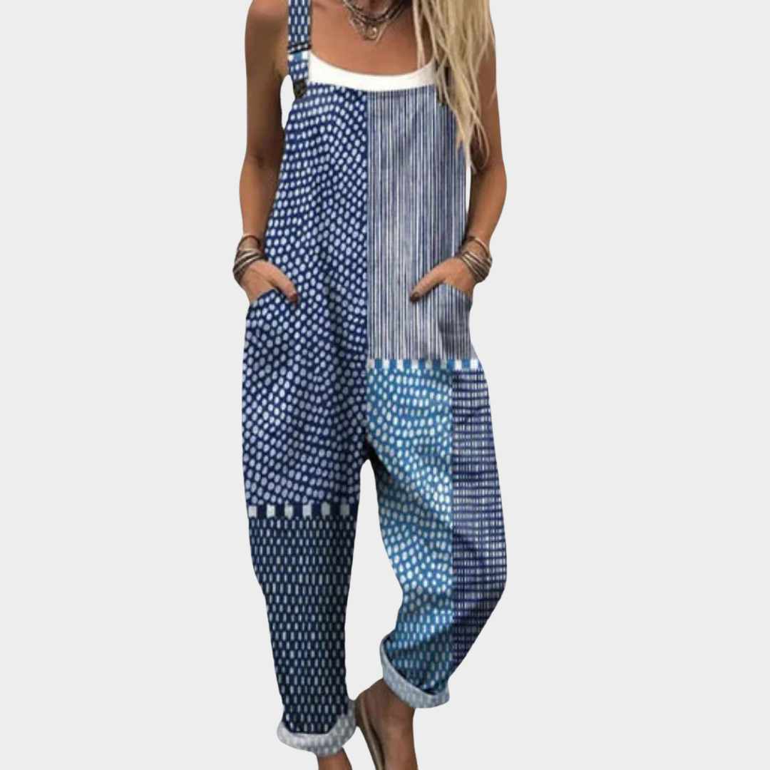 Eneli | Comfortable Printed Trousers