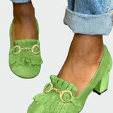 Amina | Stylish Shoes with a Golden Buckle