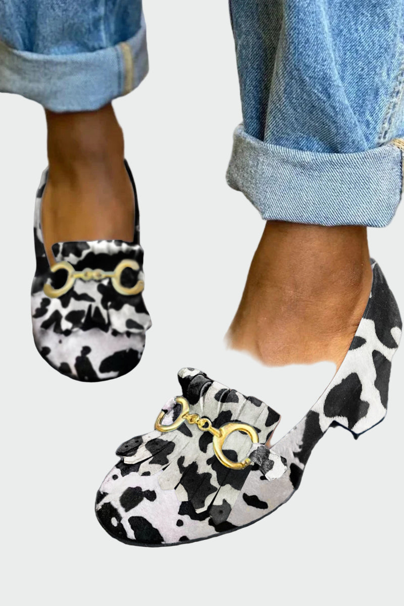 Amina | Stylish Shoes with a Golden Buckle