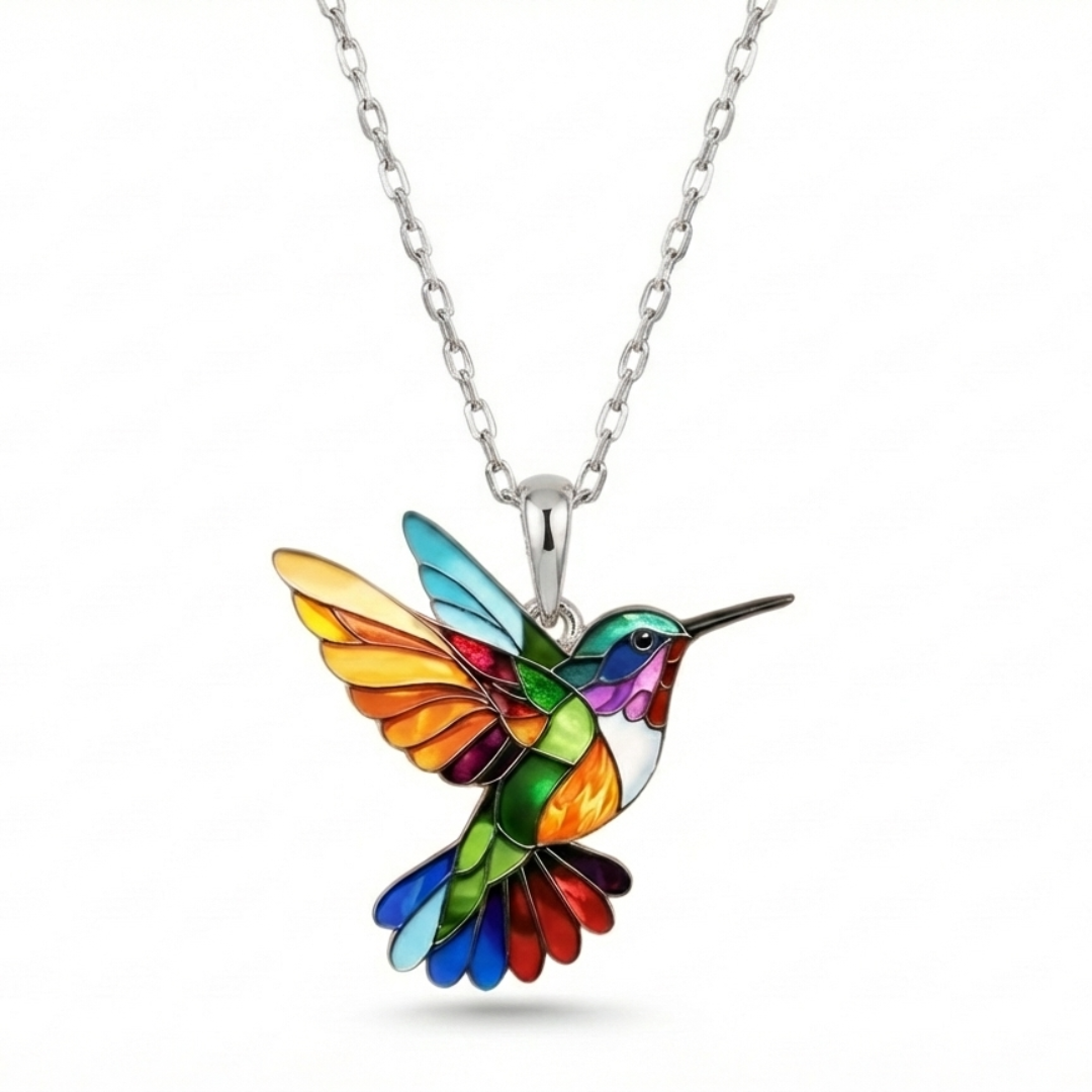 REET | Hummingbird Earrings & Necklace