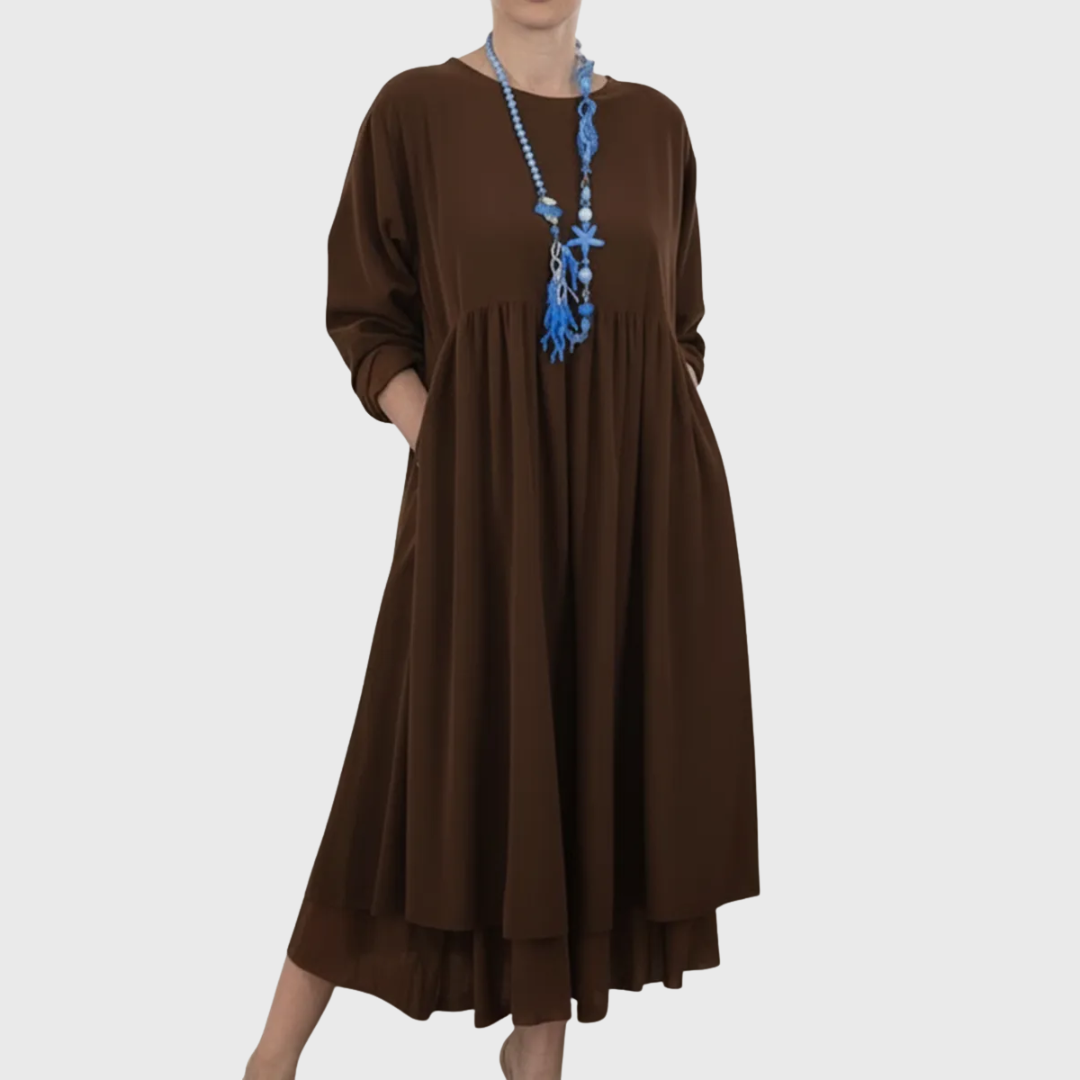 Melvaria | Comfortable Midi Dress