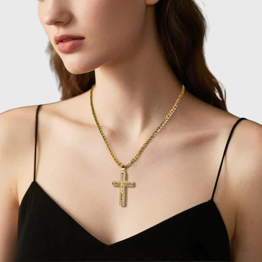 Crucielle | Jesus Cross Pendant Necklace