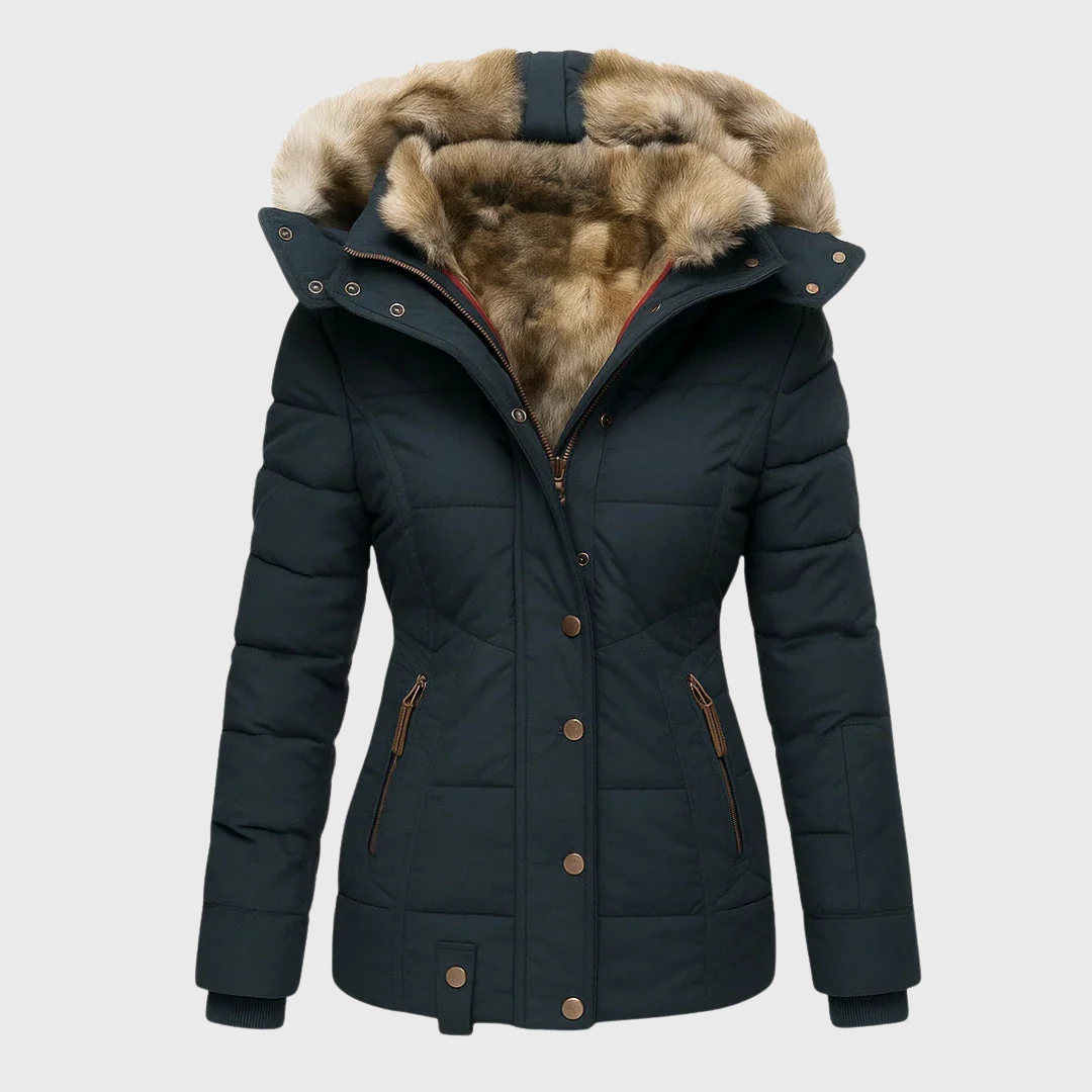 Anna | Winter Coat with Fur Lining