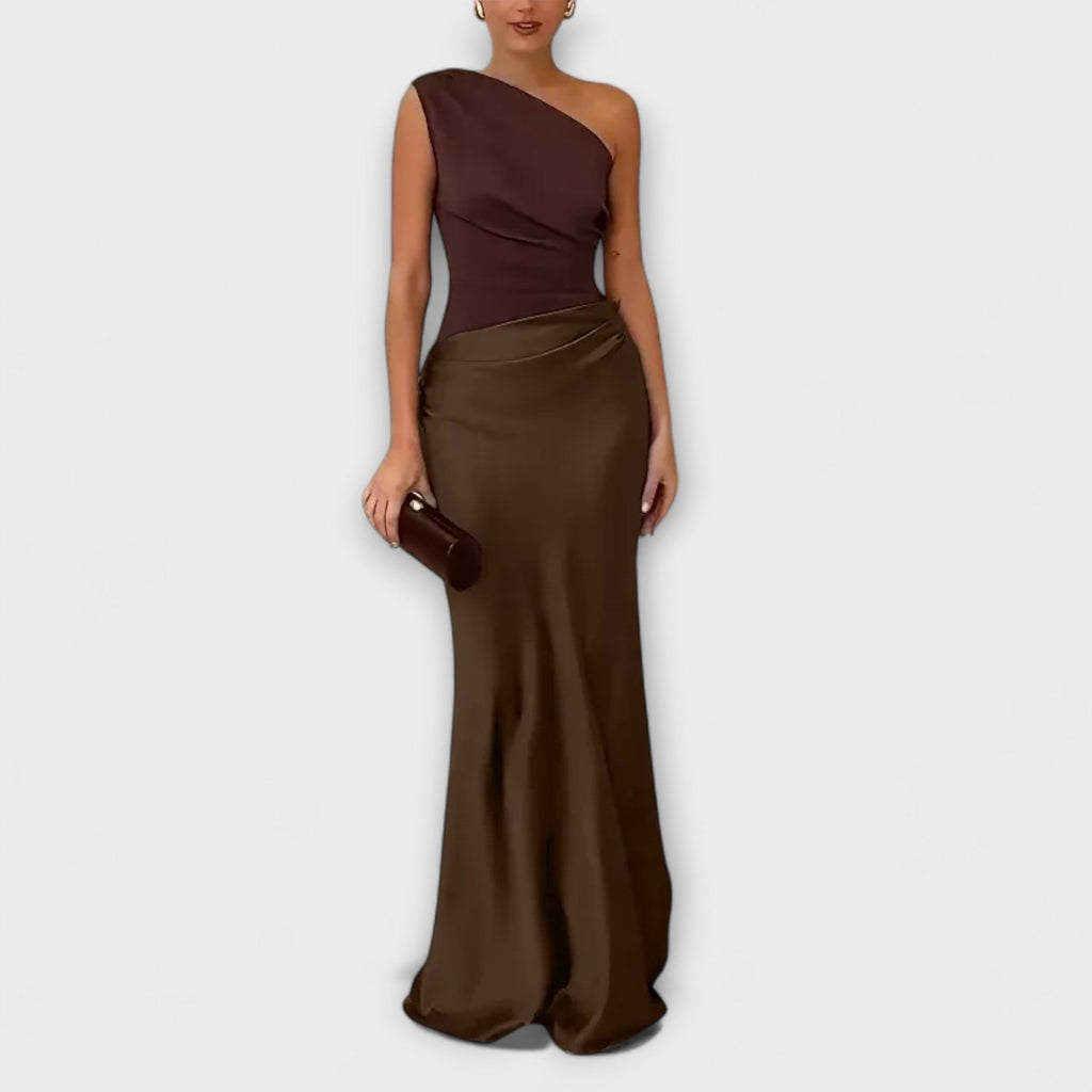 Ariana | One-Shoulder Maxi Dress