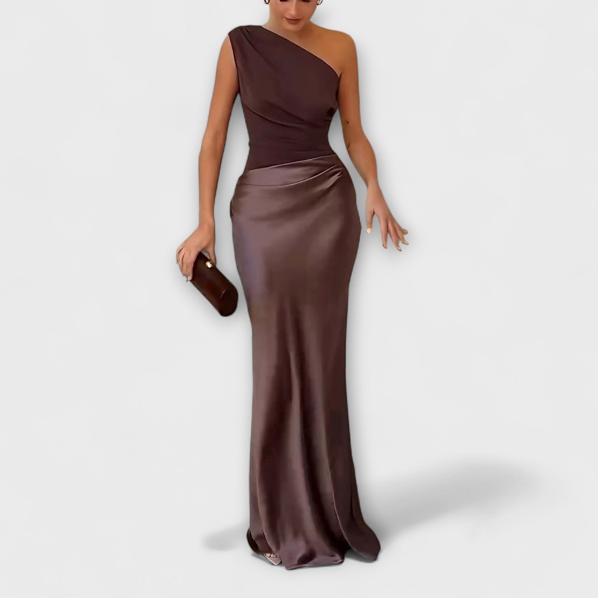 Ariana | One-Shoulder Maxi Dress