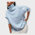 Kai | Knitted Sweater with High Collar
