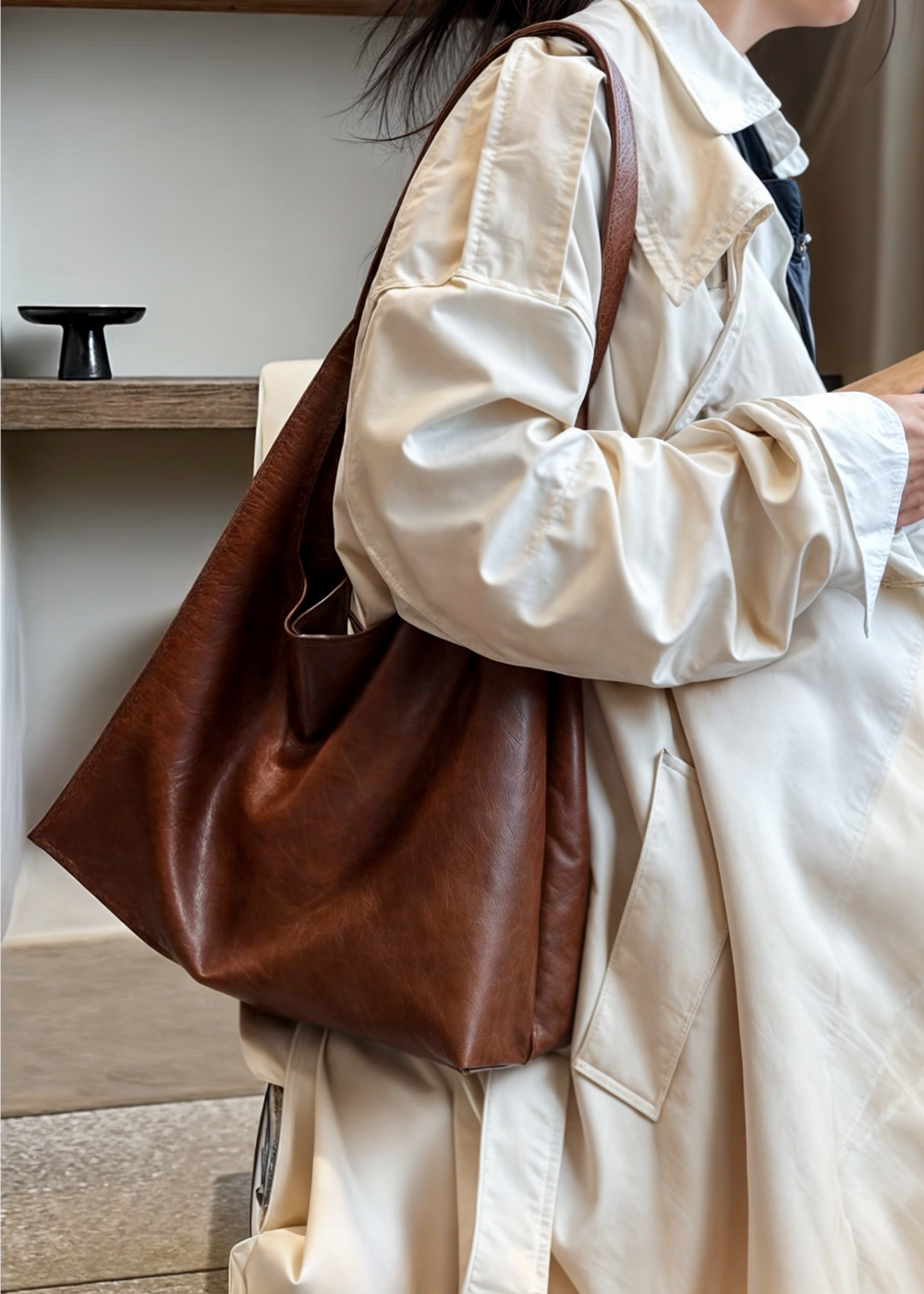 Zita | Vegan Leather Bag with Zip