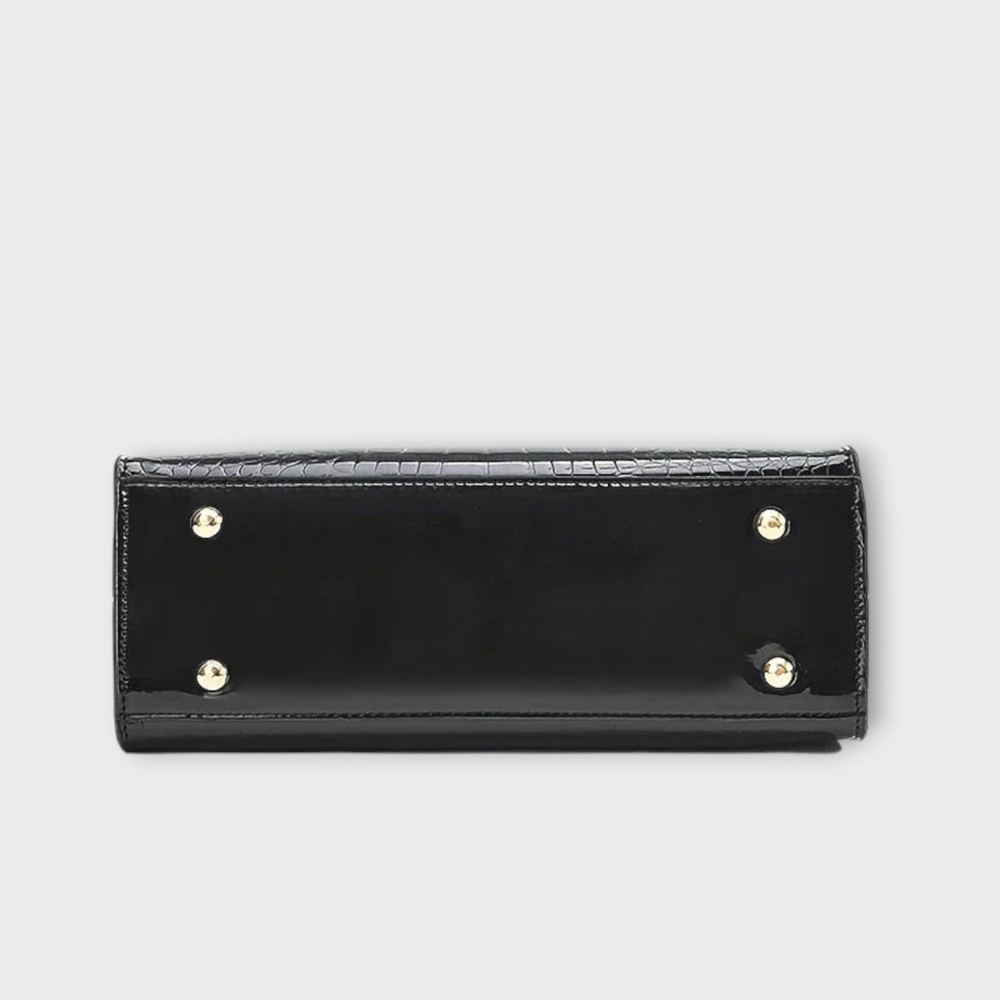 Sunniva | Glossy Croco Handbag